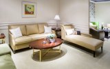 Modern American Living Room Leather Sofa