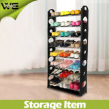 10 Tier Shelf Amazing Plastic Shoe Rack /Organizer/Stand for 30 Pair Shoes for Sale