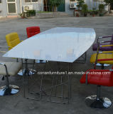 Corian Acrylic Custosm Sized Solid Surface Office Table