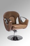 Stainless Steel Armrest Reclining Hair Cutting Chair of Salon Furniture (MY-007-72)