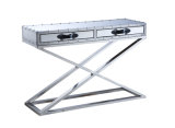 Cross Stainless Steel Frame Console Table
