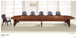 Modern Round Office Wooden Boardroom Meeting Conference Table