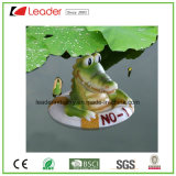 Lovely PU Crocodile Figurine with Swimming for Pool Floating Decoration