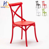 Wholesale Factory Price X Back Plastic Chair Indoor-Outdoor Plastic X Cross Back Chair