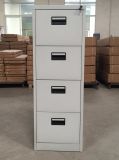 Grey Color 4 Drawer Vertical Filing Storage Cabinet Office Furniture