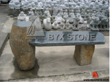Natural Granite Stone Outdoor Park Bench for Garden Decoration