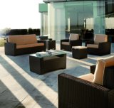Rattan Garden Furniture/Outdoor Wicker Sofa Set/Kd Rattan Wicker Sofa