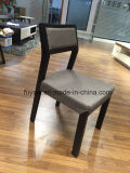 Dining Room Solid Wood Frame Fabric Dinning Chair