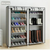 Shoe Cabinet Shoes Racks Storage Large Capacity Home Furniture DIY Simple Portable Shoe Rack (FS-03G)