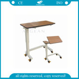 AG-Obt012 Advanced with Turnover Laptop Hospital Wooden Dining Table