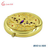 Wholesale Custom Gold Butterfly Pocket Compact Mirror