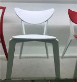 Plastic Chair with Solid Wood Legs for Restaurant Eames Chair