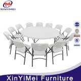 Offwhite Plastic Outdoor Folding Table