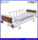 Medical Equipment Electric 3crank Hospital Bed with Aluminum Alloy Guardrail