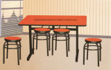 Simple Cheap Dining Table and Chair for Restaurant