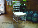 Stacking Plastic Wedding Banquet Wedding Tiffany Chiavari Chair with Cushion