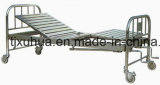 Stainless Steel Semi-Fowler Manual Hospital Bed Hospital Furniture