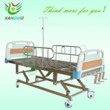 Hospital ABS Medical Bed with Three Cranks Medical Bed