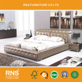 A838 Classic Home Leather King Bed