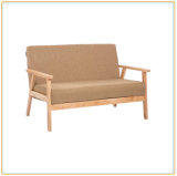 New Design Solid Wood Plank Sofa for Living Room Furniture