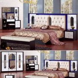 Bedroom Furniture Set with Classic Bed and Wardrobe (3361)