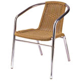 Indoor & Outdoor Aluminum Wicker Chair DC-06210