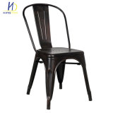 Vintage Industrial Replica Tolix Antique Dining Metal Chair for Restaurant