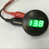 New Display Vehicle Voltage Meter & Thermometer Temperature Display Table