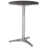 Aluminum Round Bar Tables Outdoor Bar Furniture (DT-06171R)