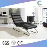 High Quality Leisure Black Leather Office Furniture Lounge Chair