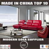 Red Functional Leather Sofa Lz011