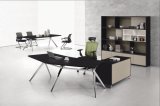 L-Shaped Melamine Office Staff Desk for Executive