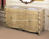 Solid Wood Bathroom/ Vanity Cabinet (W-001)