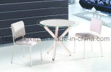 Modern Design Chopstick Round Dining Table with Chair