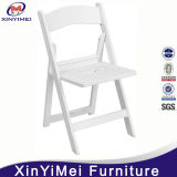 Wimbledon White Outdoor Plastic Folding Chair for Event