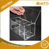 Clear Acrylic Plastic Storage Box with Dividers