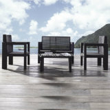 Cheaper Folding Stackable Big Loading Quantity Outdoor Garden Furniture Sofa Set (YT216)