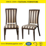 Metal Frame Fabric Seat Dining Chair