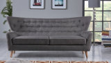 Modern Home Furniture Living Room Three Seater Fabric Sofa (HC106)