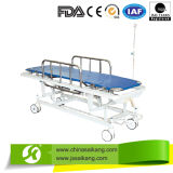 FDA Certification Detachable Metal Hospital Patient Trolley