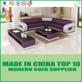 L Shape Leather Leisure Modern Corner Sofa