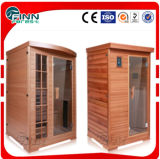 Home Using Outdoor Wood Infrared Sauna and Steam Combined Room