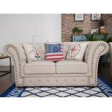 Chesterfield Modern Classic Designer Fabric Sofa for Living Room