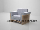 Neo-Chinese Style Living Room Wood Fabric Sofa (CH-5101-A)