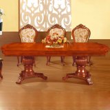 Wood Dining Table with Dining Chair for Home Furniture (808)
