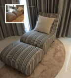 Hotel Furniture Modern Living Room Leather Corner Sofa Bed