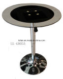 Modern Tempered Glass Round Coffee Table