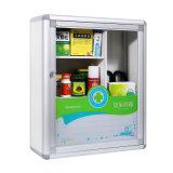 Big Size Glass Door Wall Mounted Metal First Aid Cabinet
