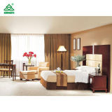 Hotel Style Bedroom Furniture Beige Leather Chair with Ottoman Sets