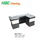 Round Style Store Checkout Counter Desk Cashier